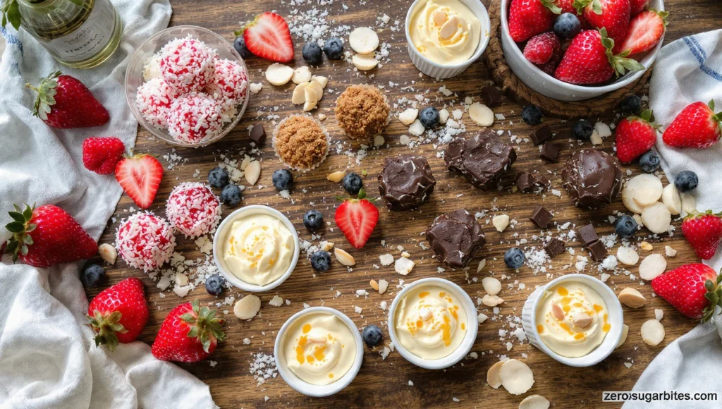 10 Diabetic No Bake Sugar Free Treats Ready in 15 Minutes