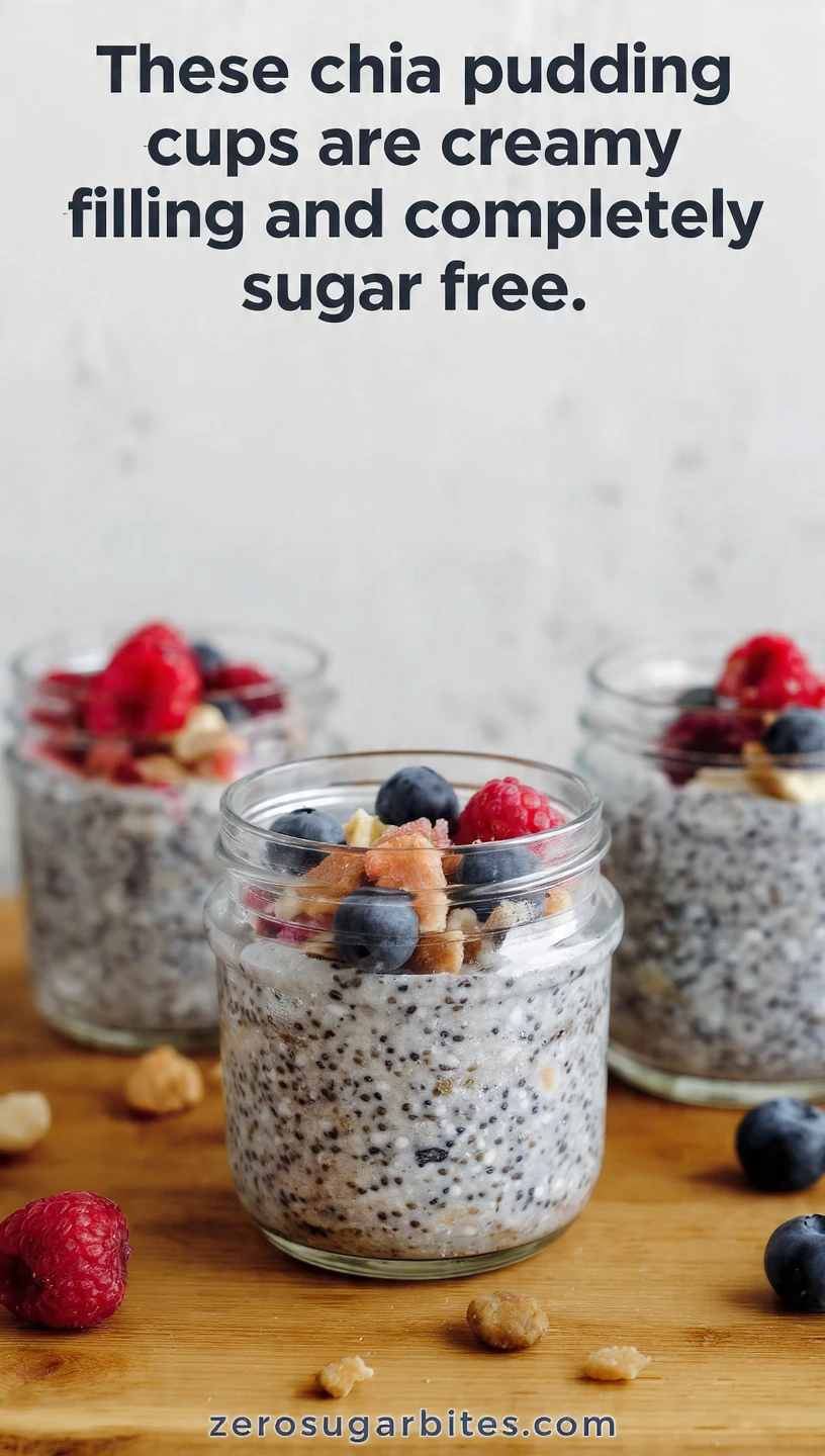 Chia Seed Pudding Cups