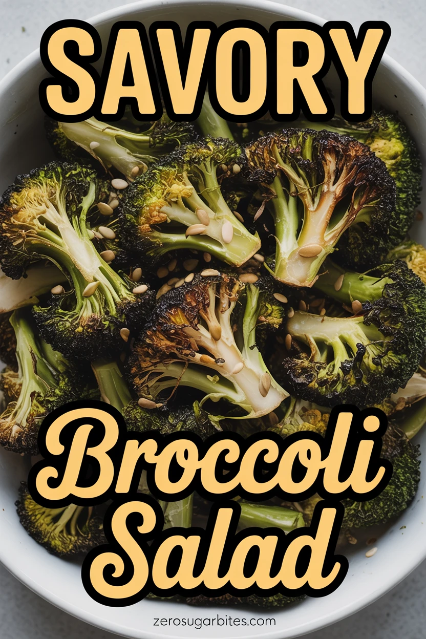 Roasted Broccoli Salad