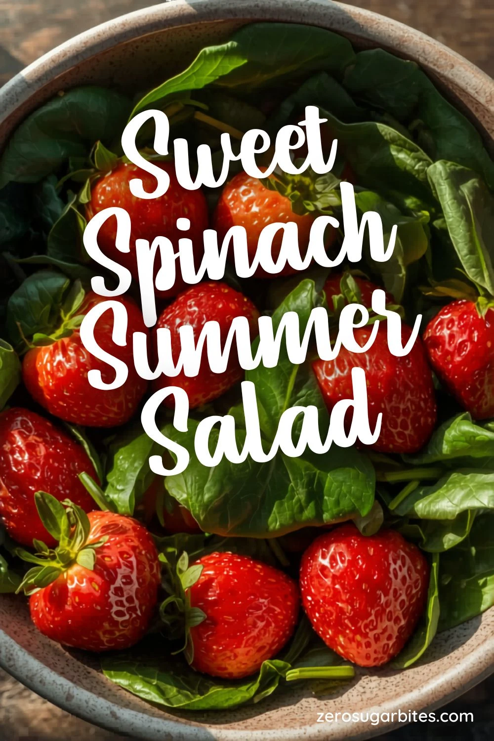 Spinach Strawberry Salad