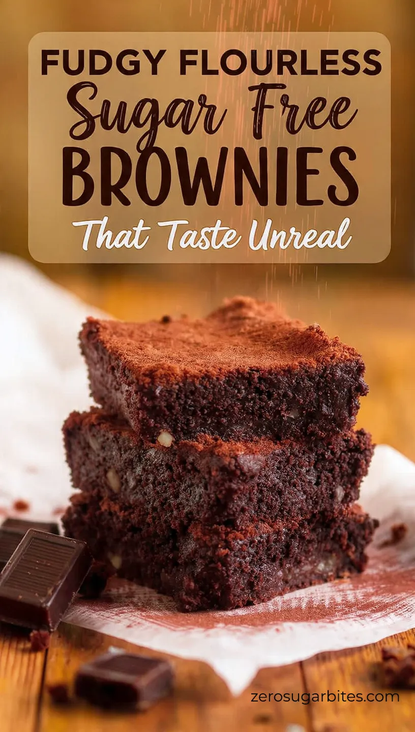Sugar Free Chocolate Brownies