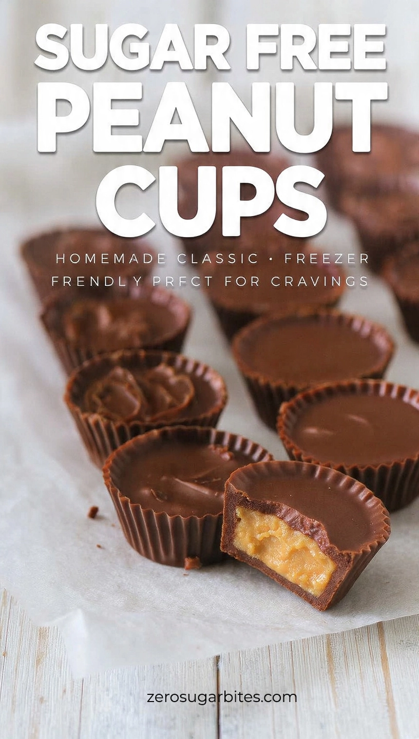 Sugar Free Chocolate Peanut Butter Cups
