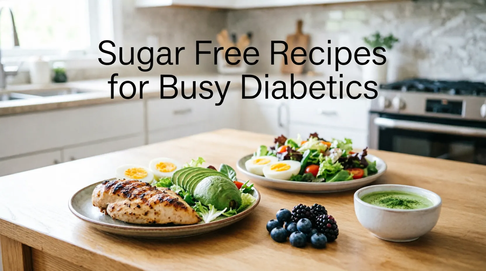 Sugar Free Recipes for Busy Diabetics