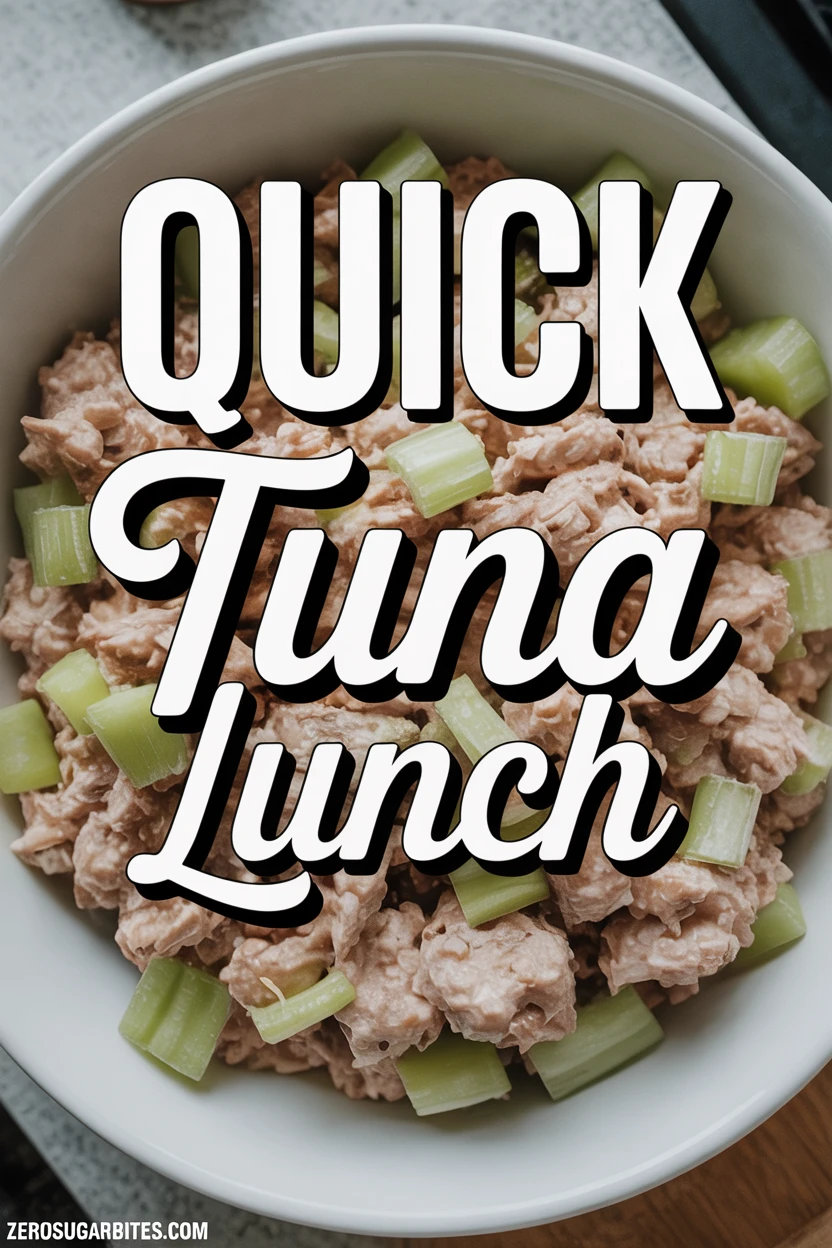 Tuna Salad with Celery