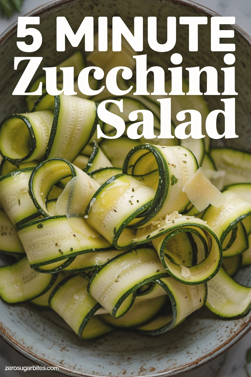 Zucchini Ribbon Salad