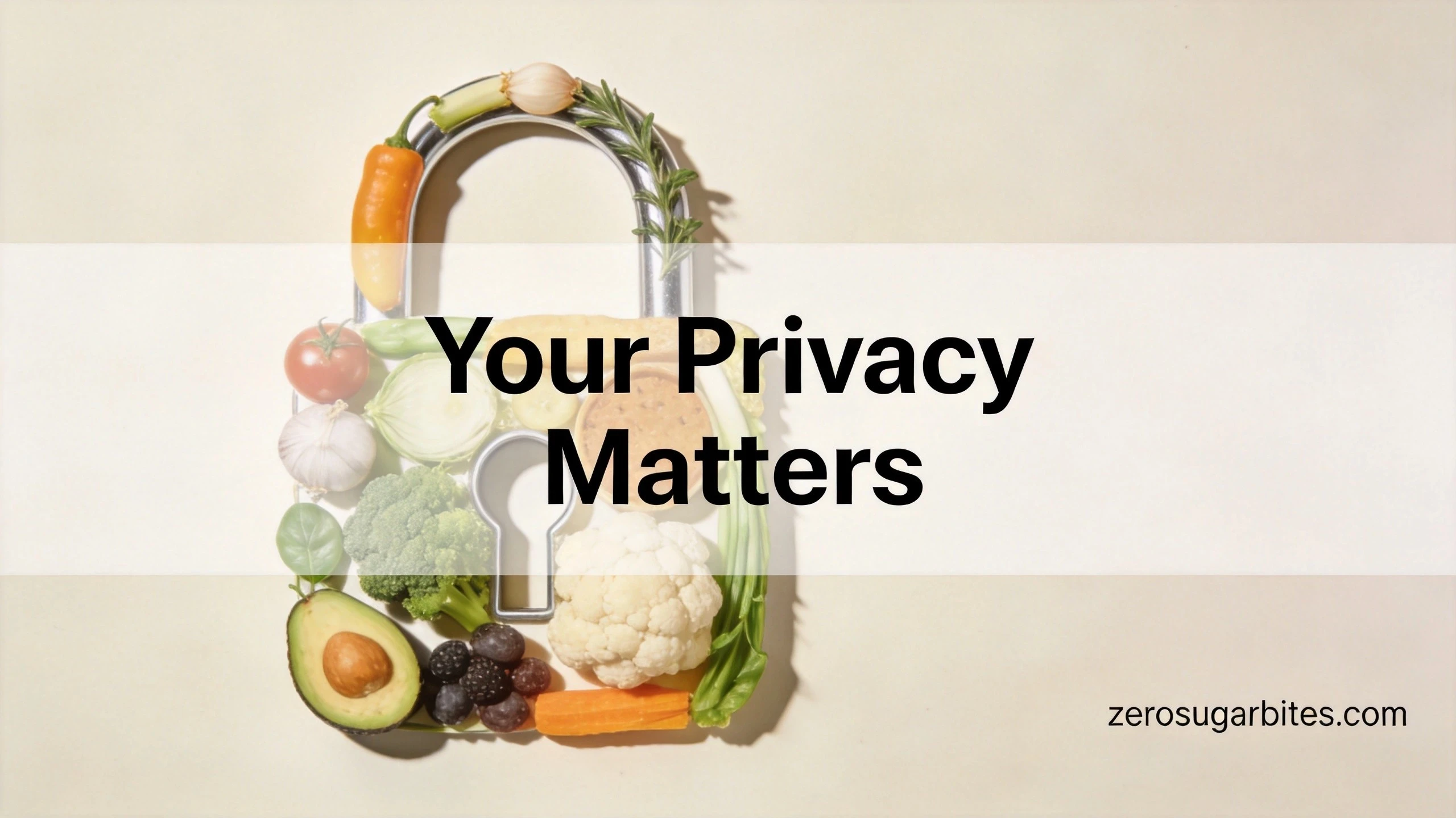 privacy policy zerosugarbites.com