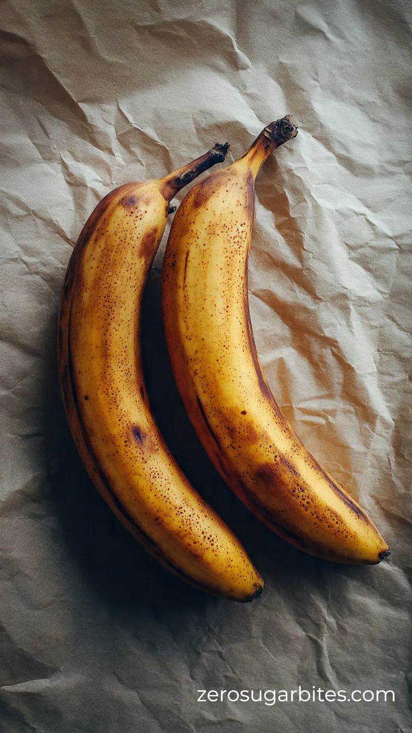 Quick Softy 3 Ingredient Sugar Free Peanut Butter Cookies 3 ripped banana