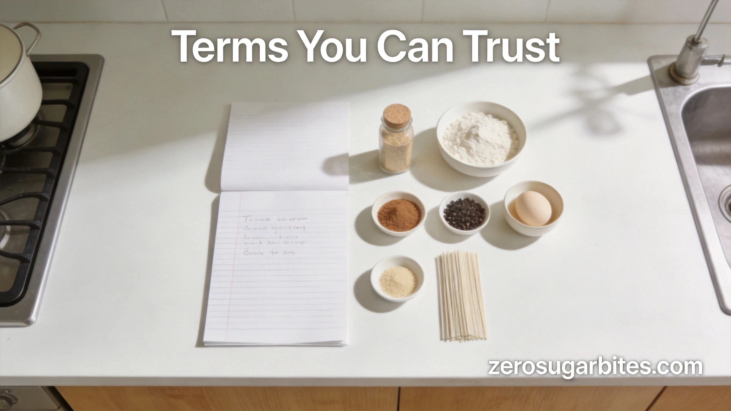 terms and conditions zerosugarbites.com