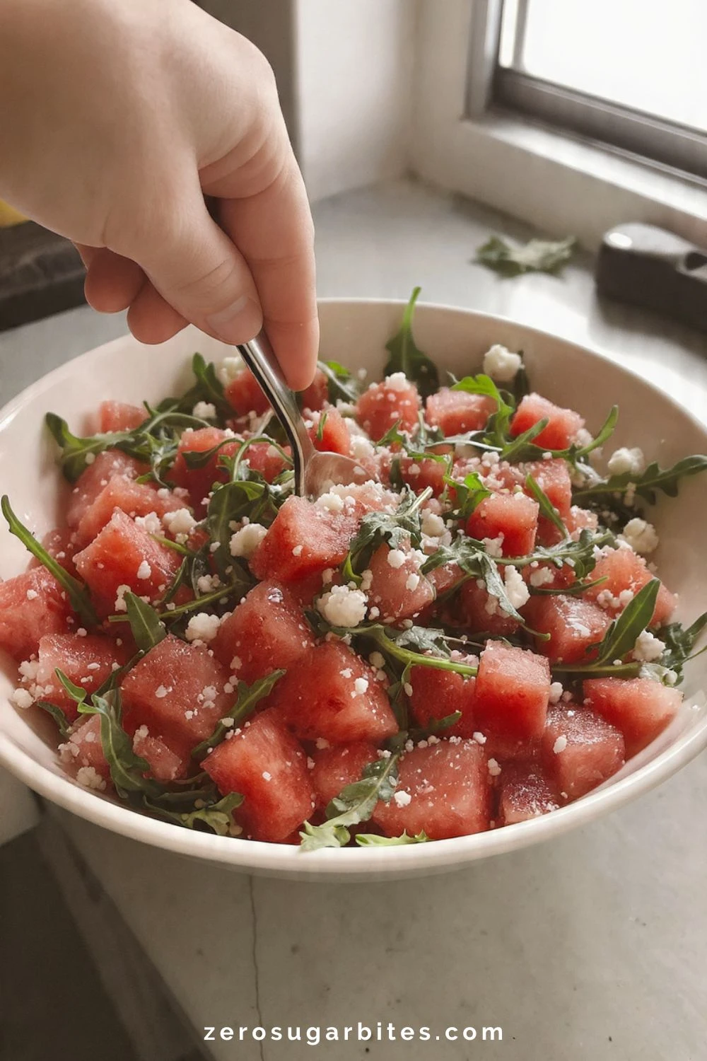 mix all together with spoon