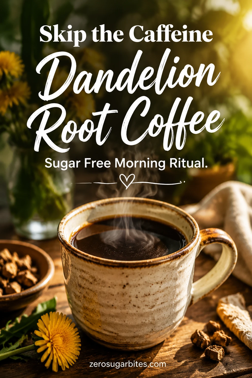 10 Sugar Free Dandelion Recipes You Can Make This Spring 2 Dandelion Root Coffee