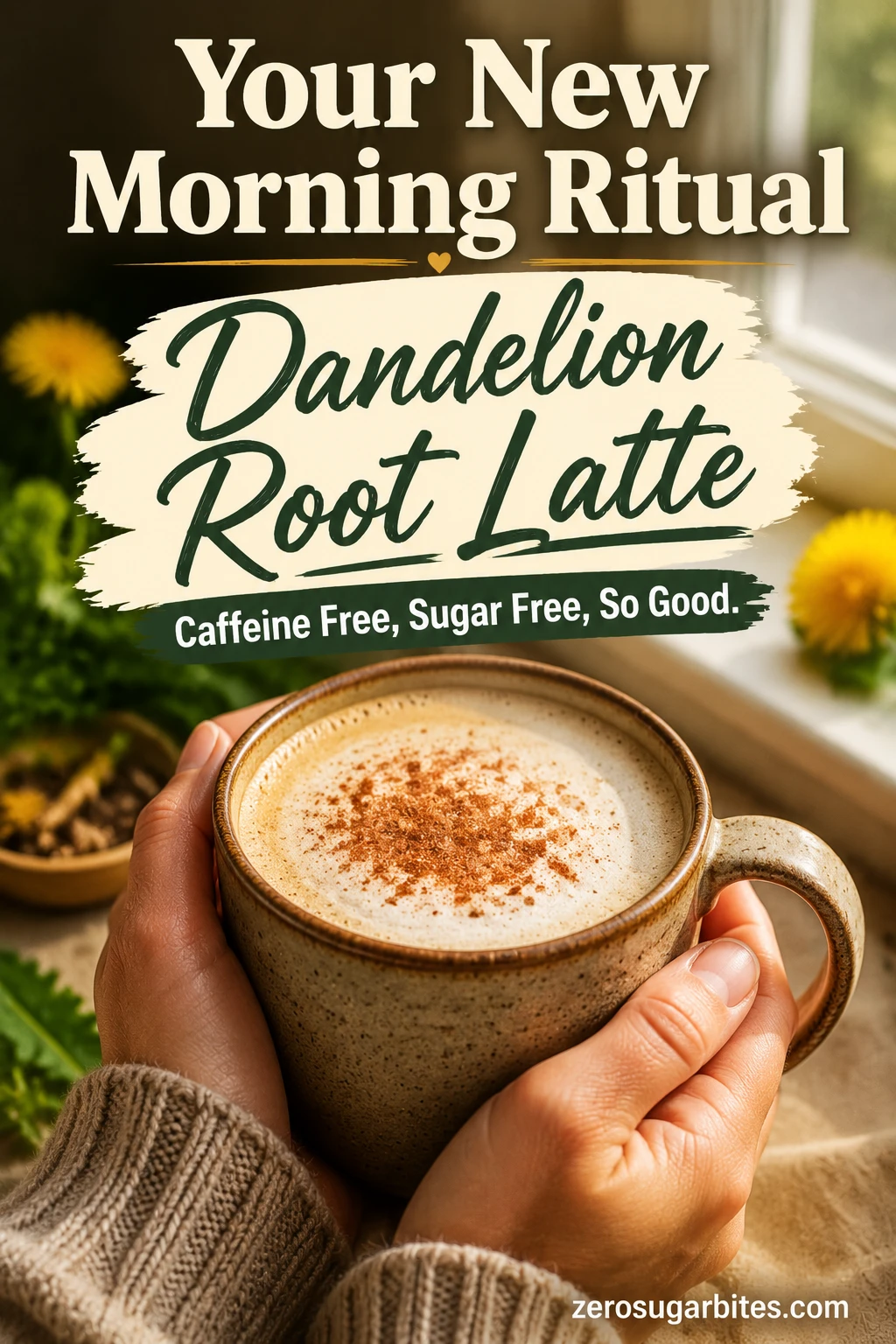 10 Sugar Free Dandelion Recipes You Can Make This Spring 12 Dandelion Root Latte