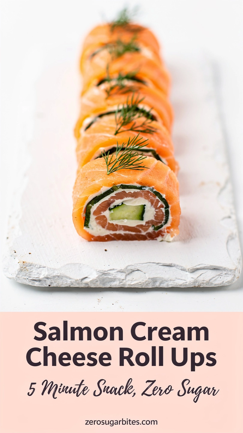 Salmon Cream Cheese Roll Ups