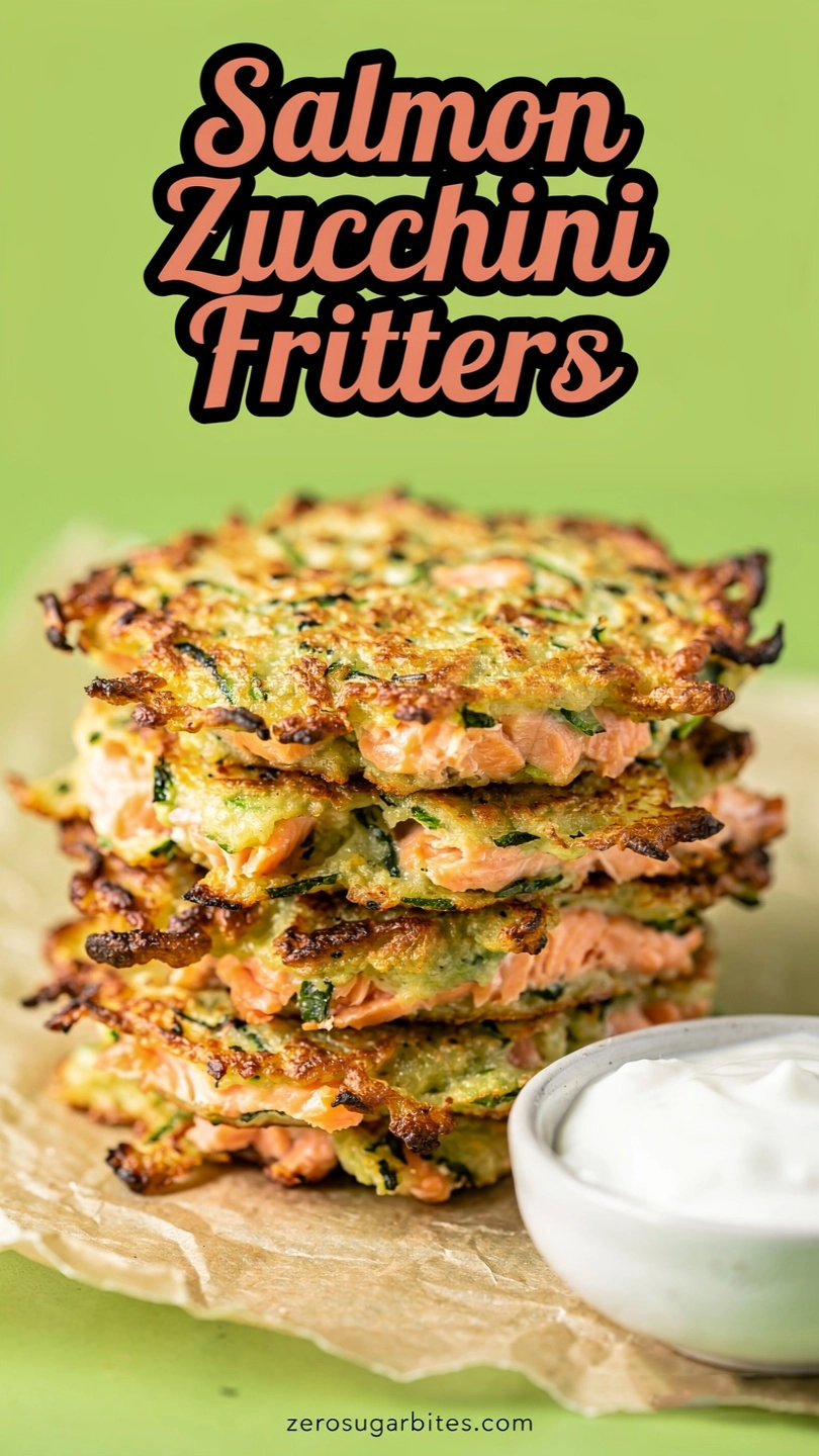 Salmon Zucchini Fritters