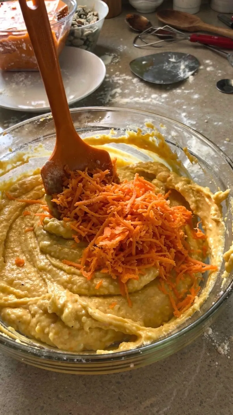 Easy 30 min Homemade Carrot Cake Mix Recipe Sugar Free 10 add graded carrots into the badder