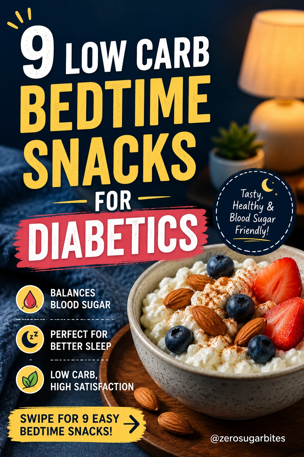 7 Sugar Free Recipes for Back Sleepers and GERD Relief 2 9 Low Carb Bedtime Snacks for Diabetics