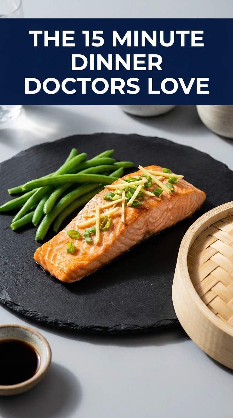 7 Sugar Free Recipes for Back Sleepers and GERD Relief 48 Steamed Salmon with Ginger and Green Beans
