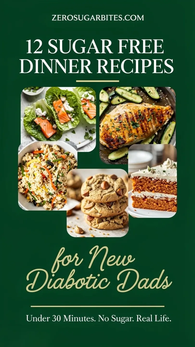 12 Sugar Free Dinner Recipes for New Diabetic Dads 1 Sugar Free Dinner Recipes Diabetic new dads