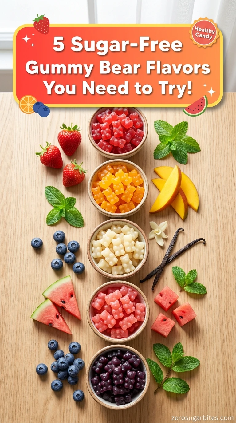 5 Sugar Free Gummy Bear Recipes You'll Want to Make Again