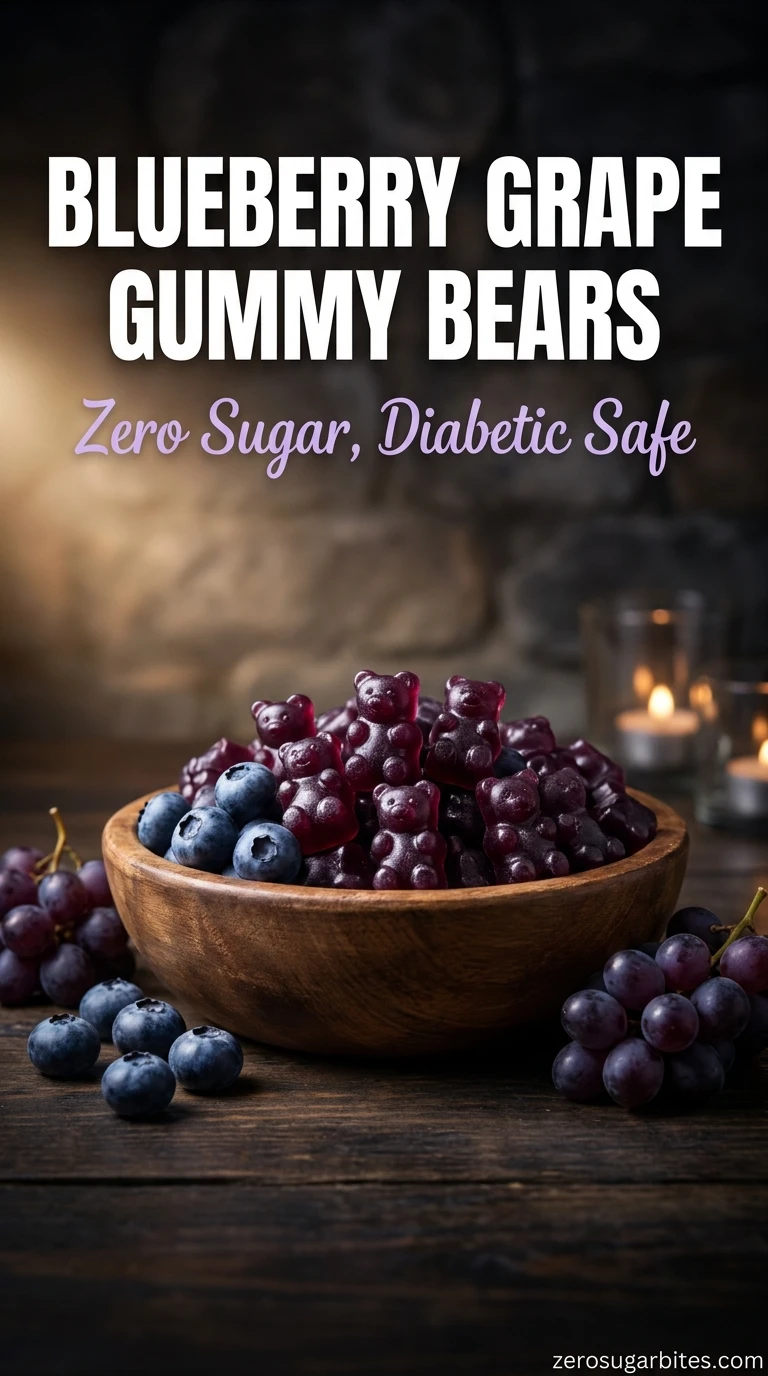 Blueberry Grape Gummy Bears