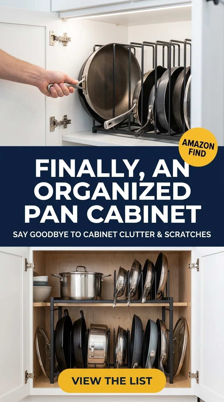 29 Amazon Kitchen Finds Every Diabetic Will Love Today! 33 Cookware Organizing Tower