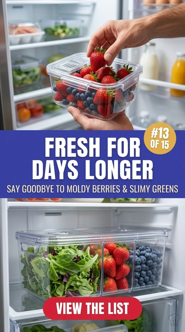 29 Amazon Kitchen Finds Every Diabetic Will Love Today! 19 Fresh Produce Keeper Containers
