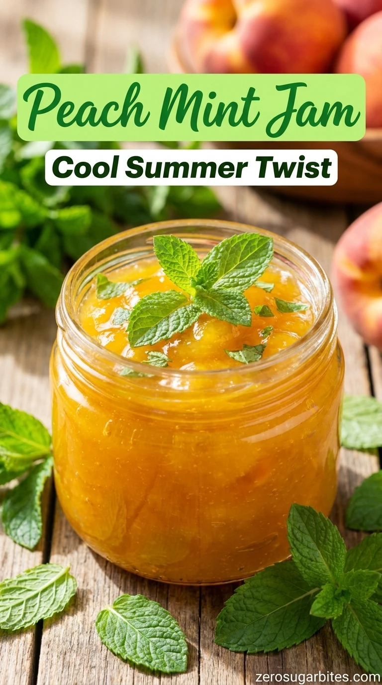 13+ Unusual Peach Jam Recipes Without Pectin Sugar Free 11 Peach Mint Jam