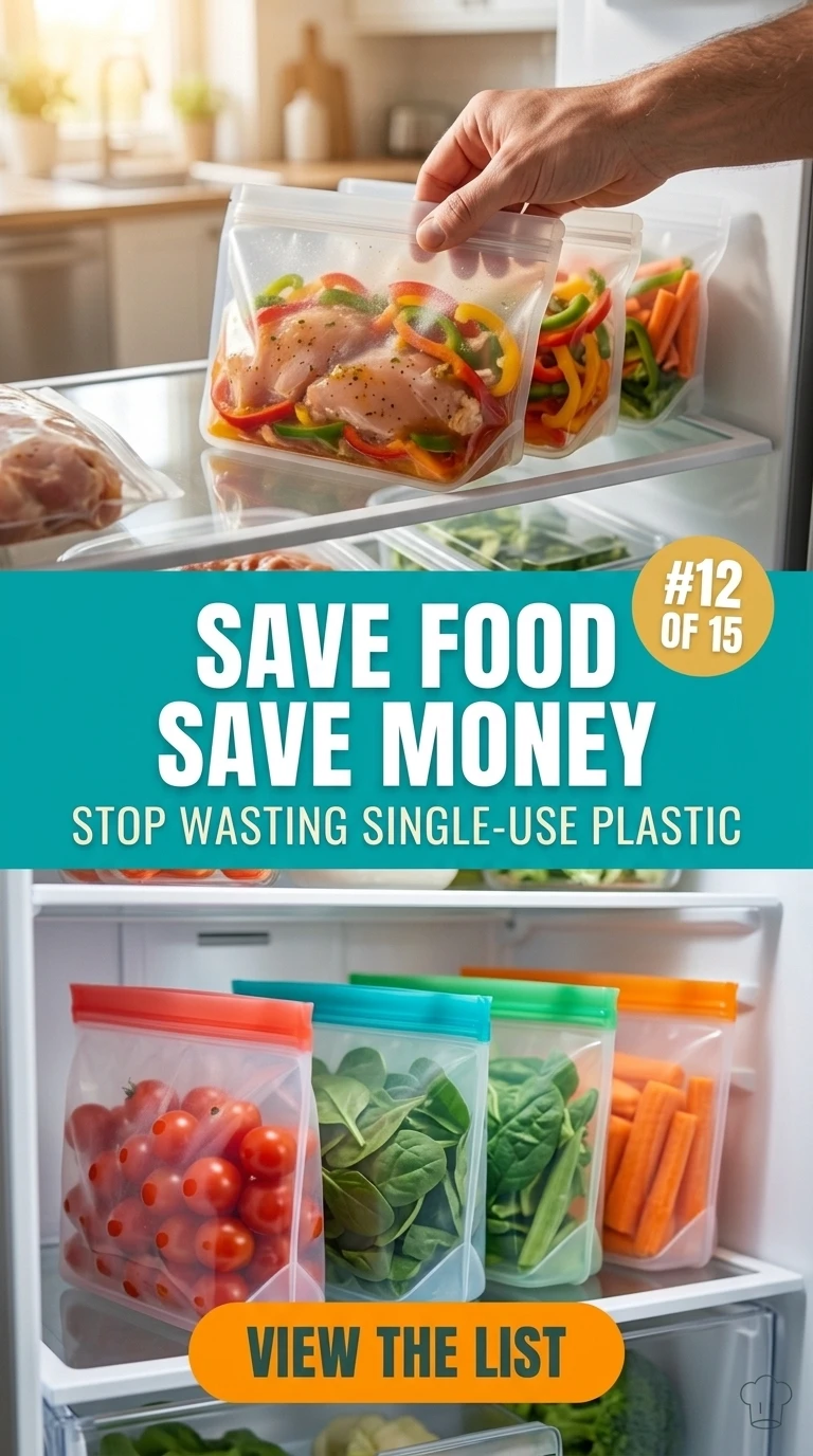 29 Amazon Kitchen Finds Every Diabetic Will Love Today! 18 Reusable Silicone Food Storage Bags