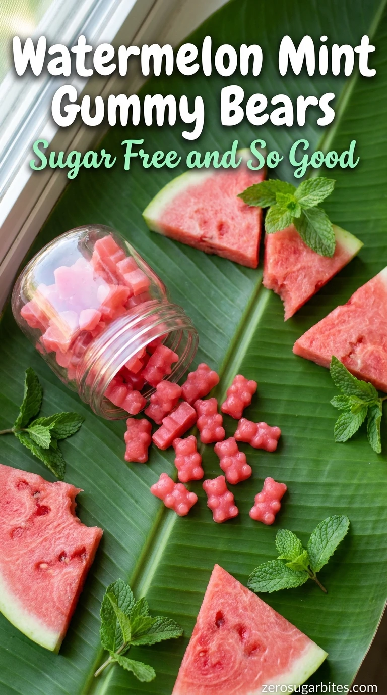Watermelon Mint Gummy Bears