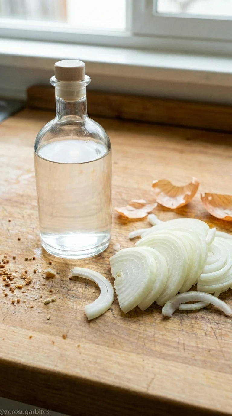 Refrigerator Bread and Butter Pickles Low Sugar Small Batch 6 vinegar and onions