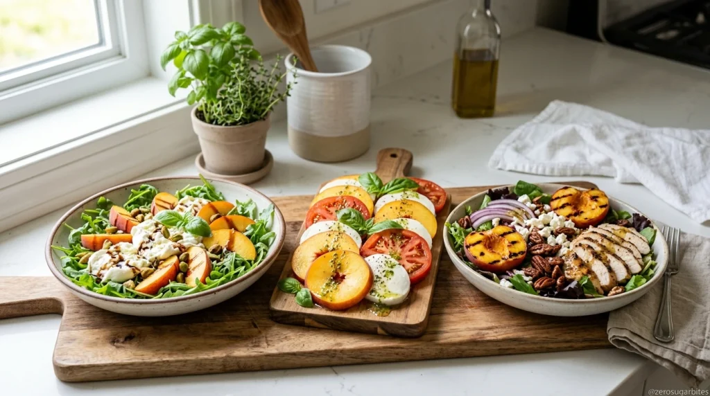 15 Best Peach Summer Salad Recipe Ideas That Beat the Heat
