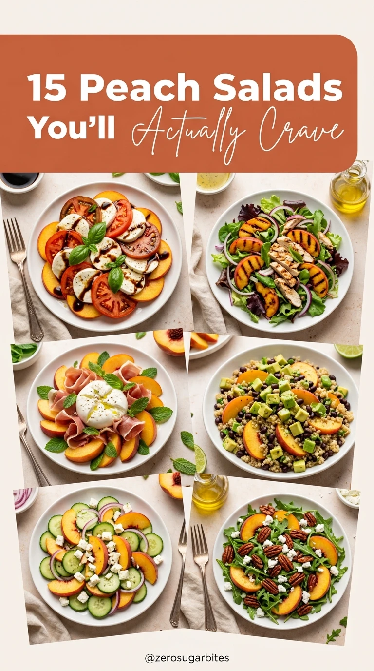 15 Best Sugar Free Peach Summer Salad Ideas for Hot Days 2 15 Best Sugar Free Peach Summer Salad Ideas for Hot Days