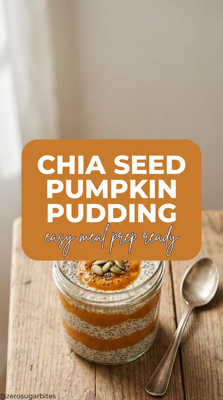 29+ Healthy Sugar Free Pumpkin Desserts (Easy Fall Baking) 13 Chia Seed Pumpkin Pudding
