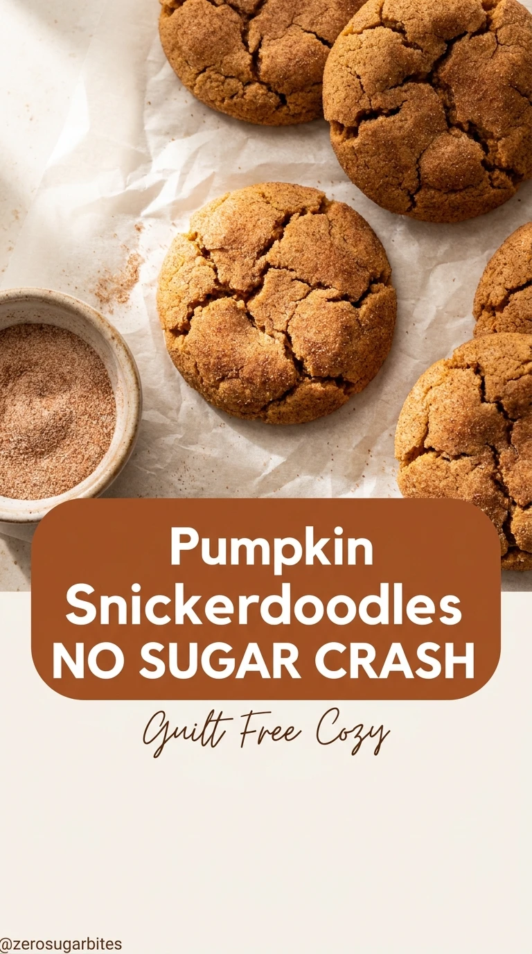 29+ Healthy Sugar Free Pumpkin Desserts (Easy Fall Baking) 6 Guilt Free Pumpkin Snickerdoodles