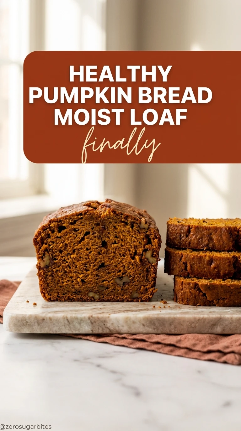 29+ Healthy Sugar Free Pumpkin Desserts (Easy Fall Baking) 4 Healthy Pumpkin Bread
