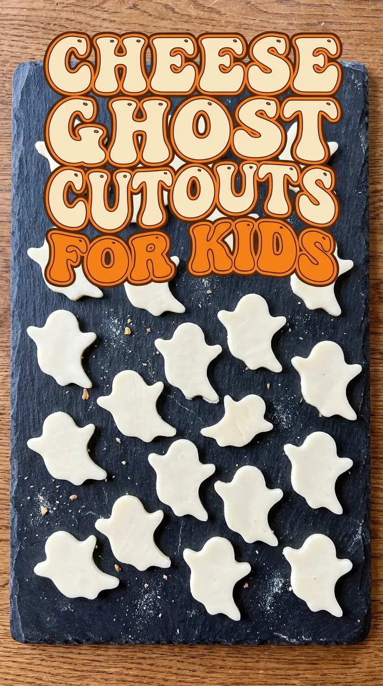 15 Sugar Free Halloween Party Food Ideas for Toddlers 9 Cheese Ghost Cutouts