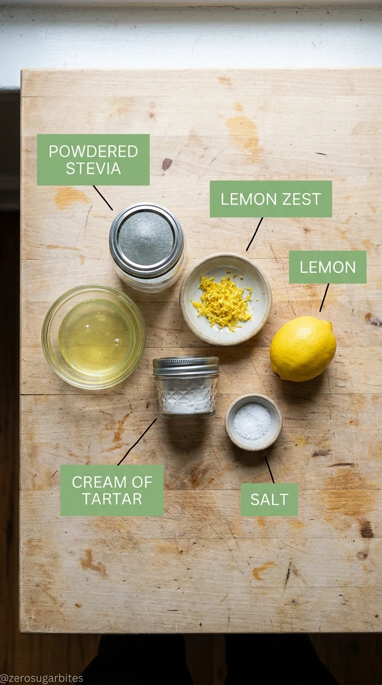 Sugar Free Lemon Meringue Cookies for a Cozy Christmas 3 Ingredients Sugar Free Lemon Meringue Cookies Everyone Will Ask For