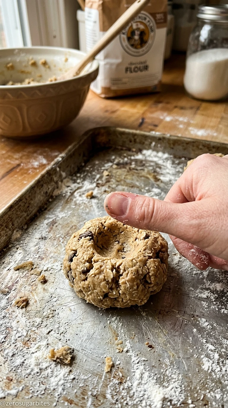 Making the Thumbprint The Best Sugar Free Thumbprint Cookie Recipe For Busy Days