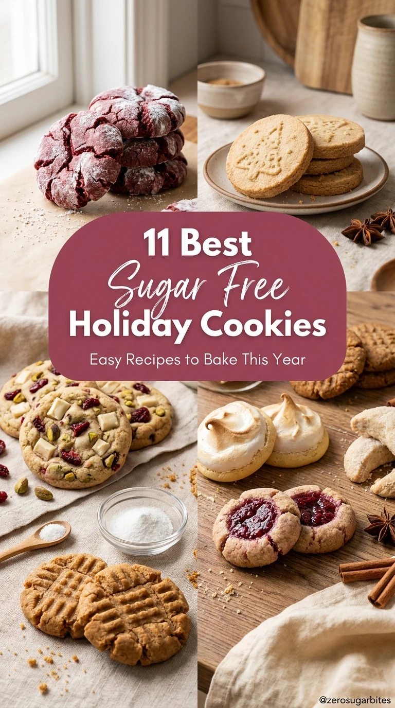 11 Best Sugar Free Holiday Cookie Recipes to Bake This Year 2 Sugar Free Holiday Cookie Recipes