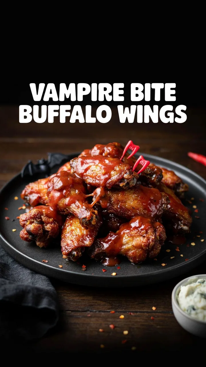 10 Sugar Free Halloween Party Food Ideas on a Budget 10 Vampire Bite Buffalo Wings