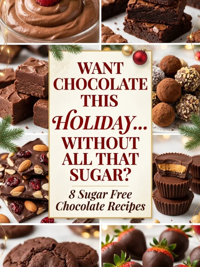 8 Sugar Free Chocolate Treats for the Holidays