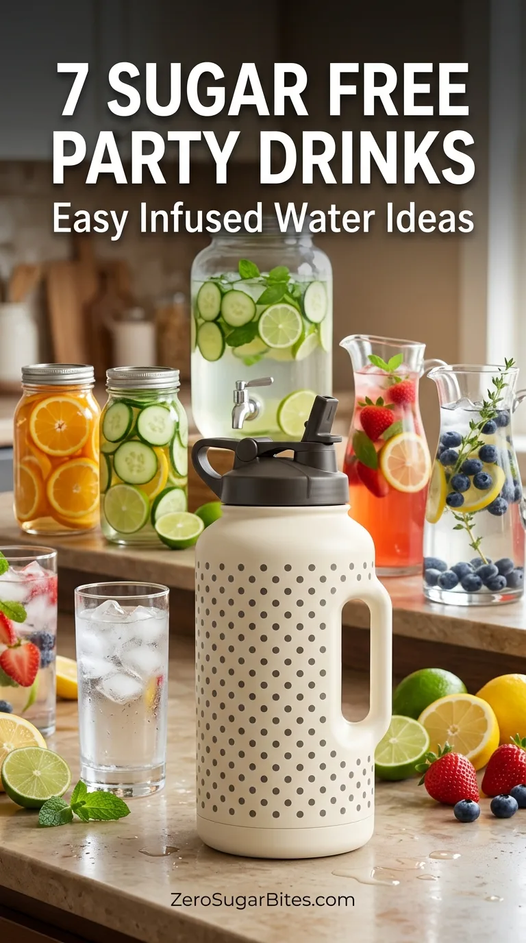 7 Fall Sugar Free Infused Water Recipes for Party Hosts 2 7 Infused Water Recipes for a Party